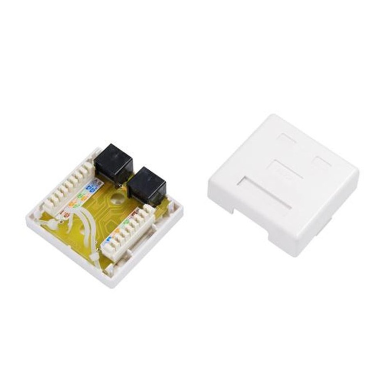 Dynamix Cat6 Dual Port Floor Mount Terminal FMT-C6-2P