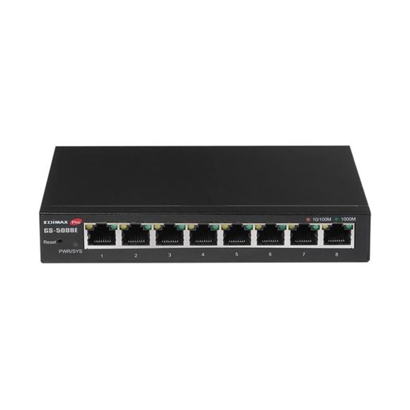 Edimax 8-Port Gigabit Ethernet Web Smart Switch. Supports Vlan