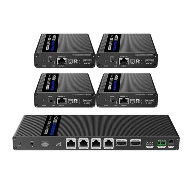 Lenkeng 1-In-4-Out 4K@60Hz Hdmi Extender