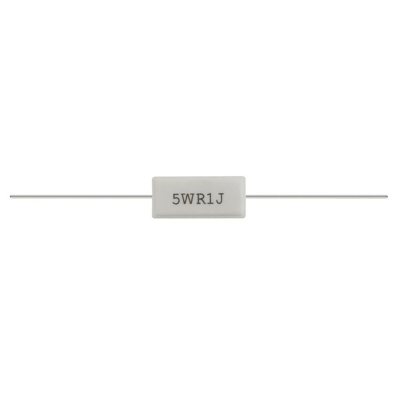 5 Watt Wire Wound Resistor (0.1-4.7k Ohms)