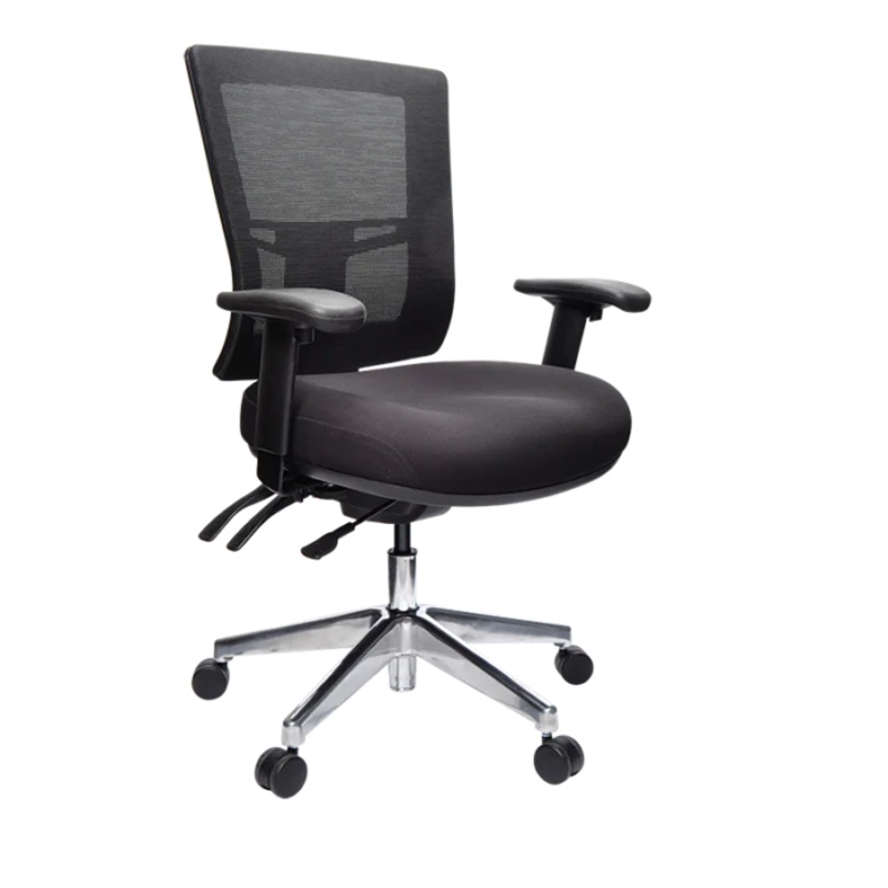 Buro Metro II 24/7 Office Alloy Base Mid Back Chair