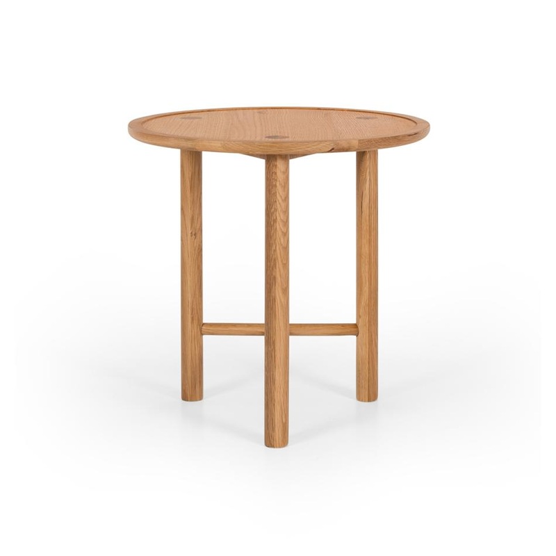 Contempo Natural Oak Lamp Table