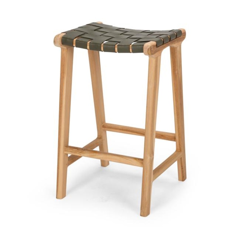 Indo Woven Bar Stool