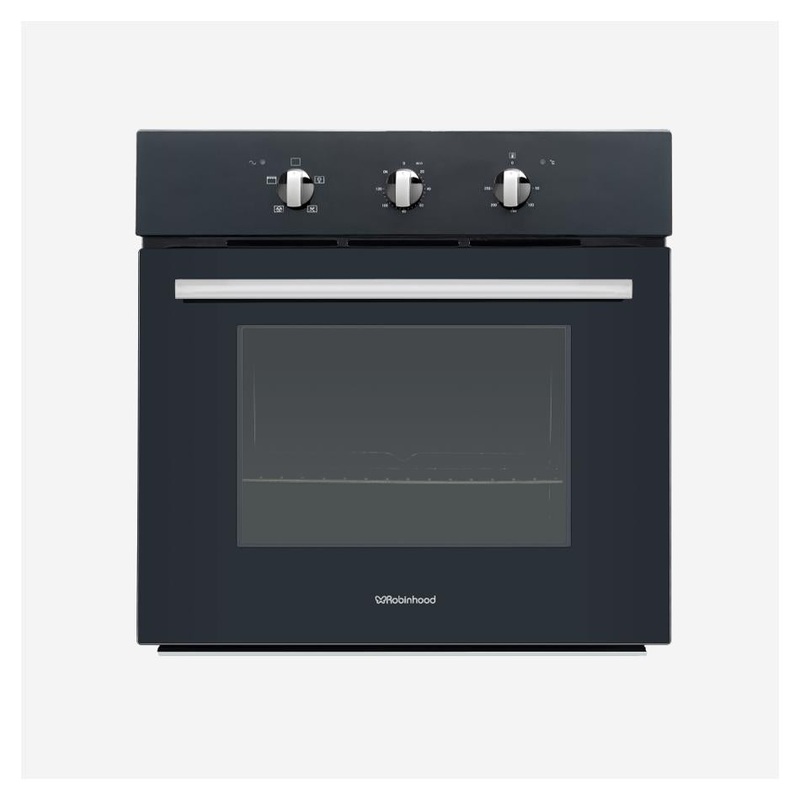 Robinhood 5 Function Built-In Oven, Black OBD605K70B