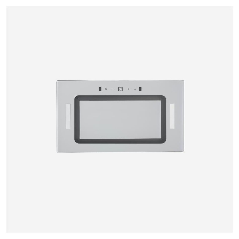 Robinhood 52cm Rangehood Built-in White Glass RPG3CL52WH