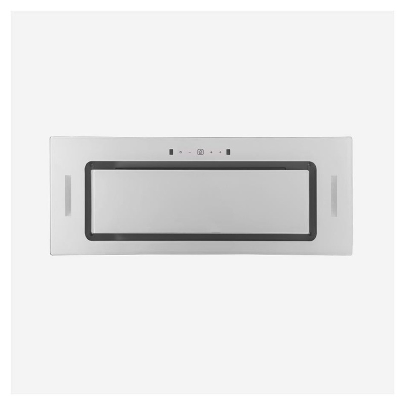 Robinhood 75cm Rangehood Built-in White Glass RPG3CL75WH