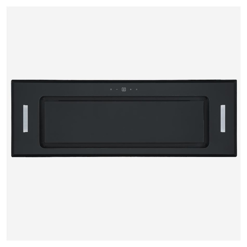 Robinhood Rangehood 90cm Built-in Black Glass RPG3CL90BK