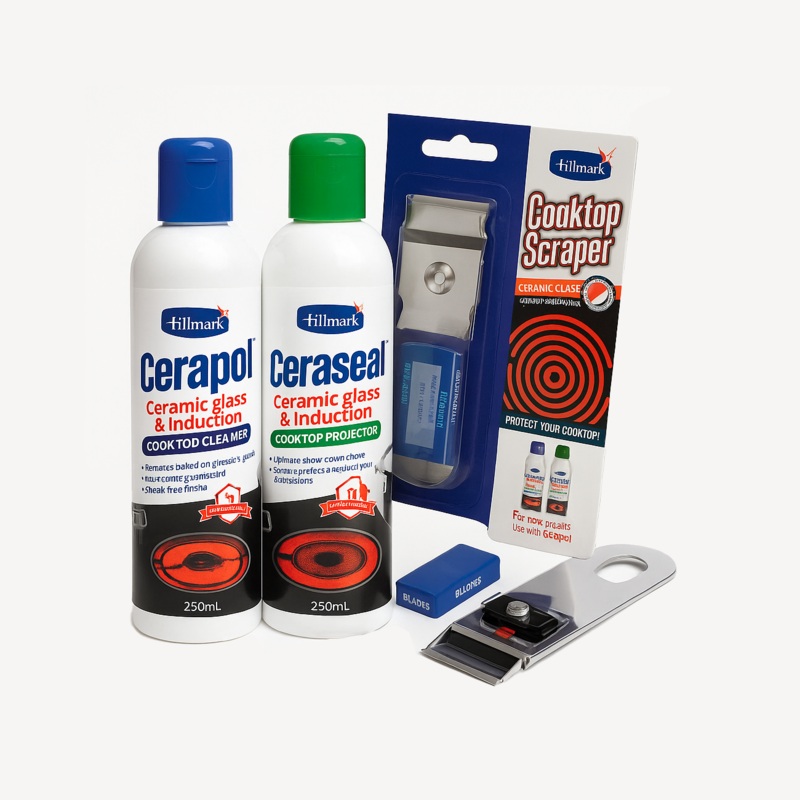 Ceramic Cooktop Cleaning Bundle