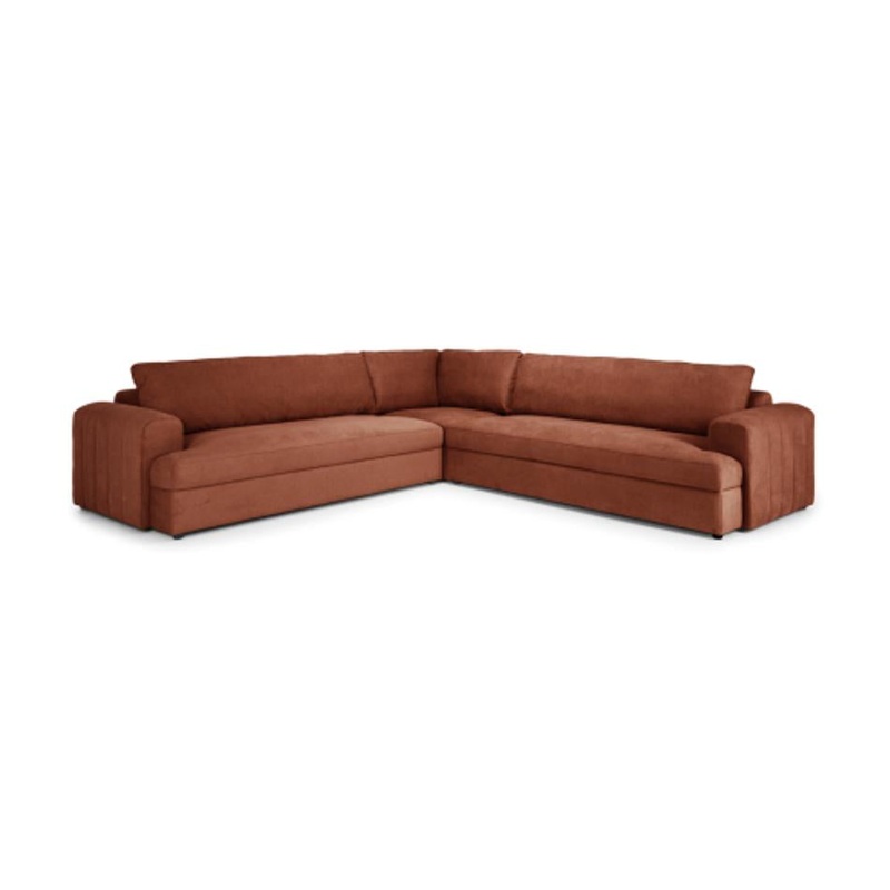Furniture By Design Gotto Corner Sofa Caramel PLGOTCARCNR