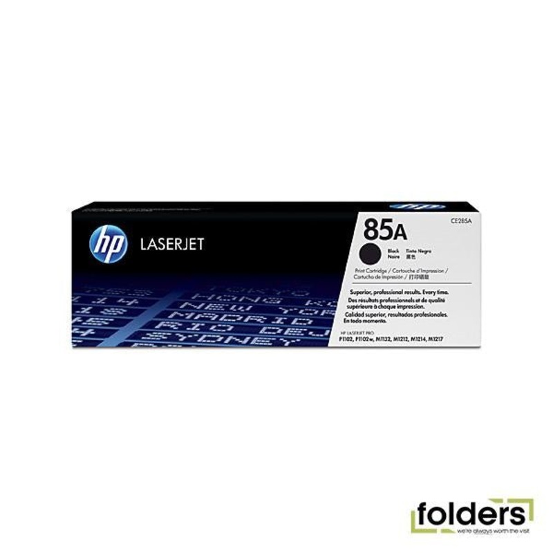 HP 85A Black Toner Dual Pack