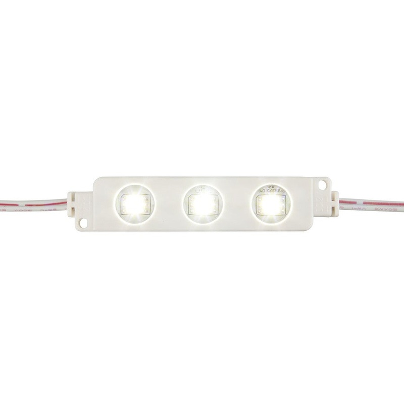 IP65 LED Light Module String 10x 3x5050-LEDs Cool White