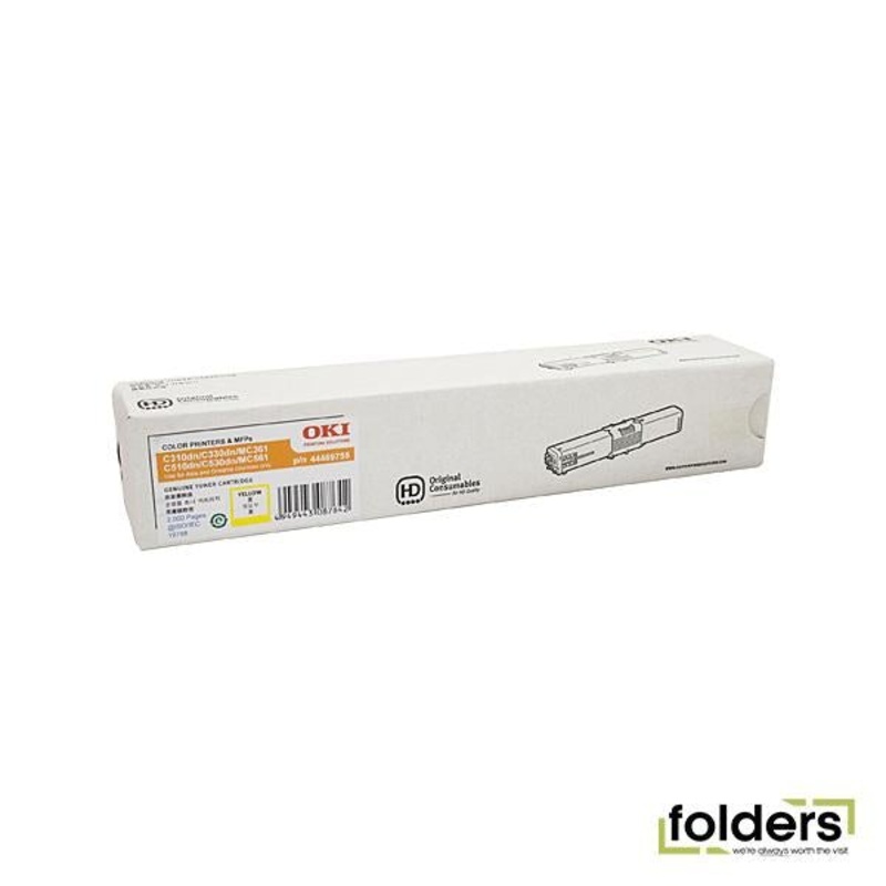 Oki C310DN Yellow Toner