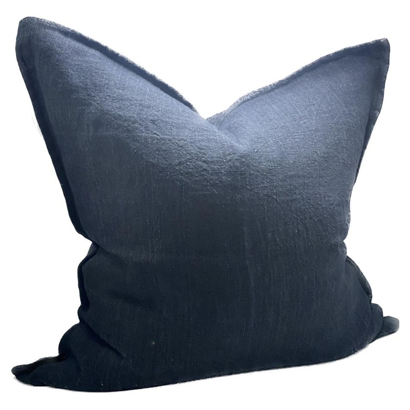 Rembrandt Linen Cushion Cover - Charcoal SC9014