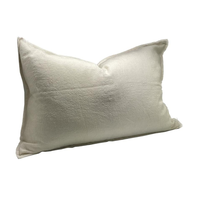 Rembrandt Linen Cushion Cover - White SC9001