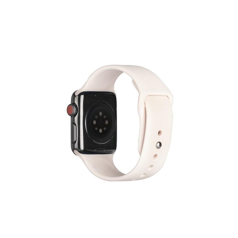 3sixT Silicone Band Apple Watch 6 9/SE (42 45mm) Lt Pink 3S-2157