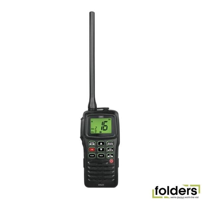 5w gme handheld vhf marine transceiver radio gx625