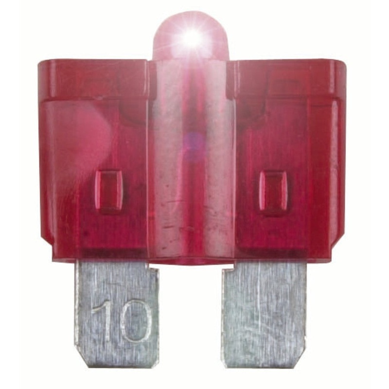 Blade Fuse with LED Indicator (3A to 30A)