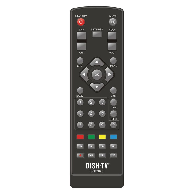 DishTV Remote Control for Dish TV SNT7070 REMSNT7070
