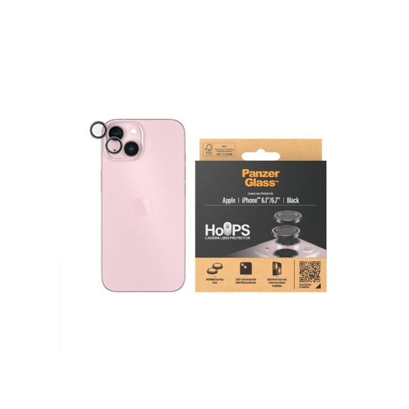PanzerGlass Hoops Lens Protector Iphone 15/Iphone 15 Plus 1138