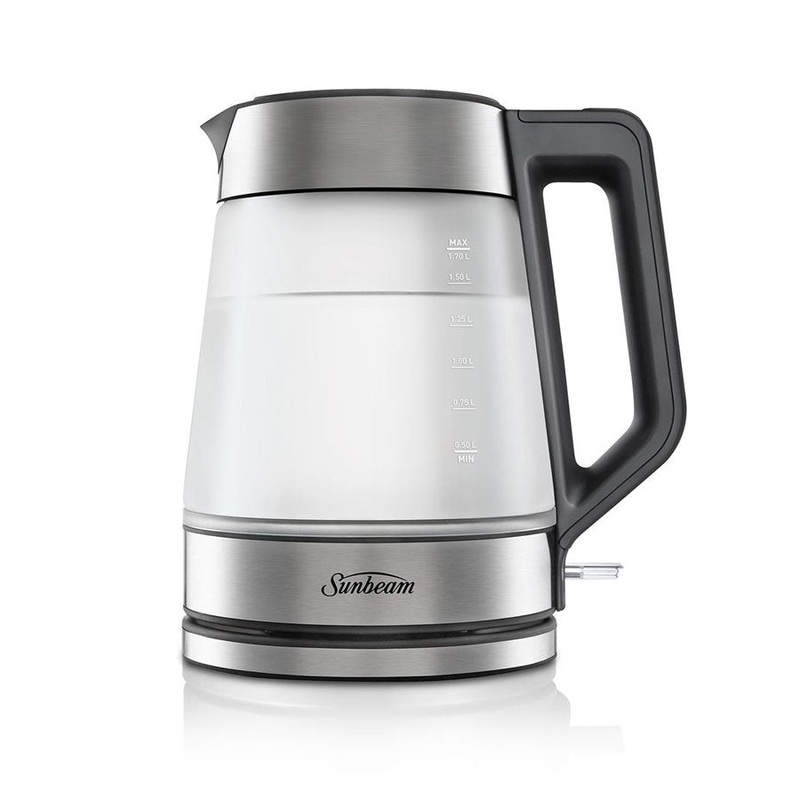 Sunbeam Morning Frost Glass Kettle KE6200