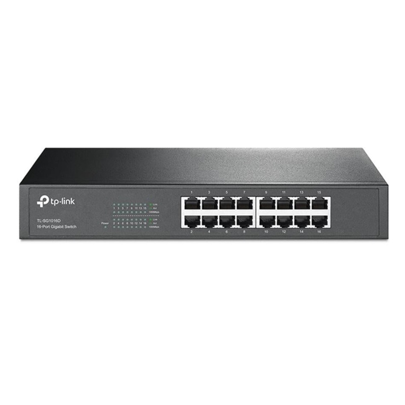Tp-Link Tl-Sg1016D 16 Port Gigabit Desktop/Rackmount Switch TP4014