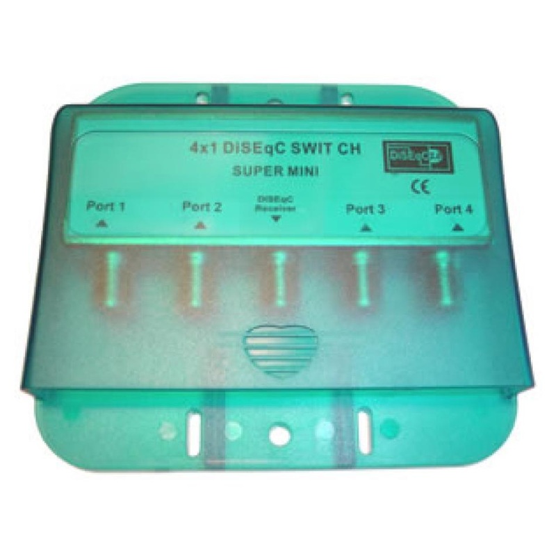 DishTV 4 port DiSEqC switch with cover SWDI4-C