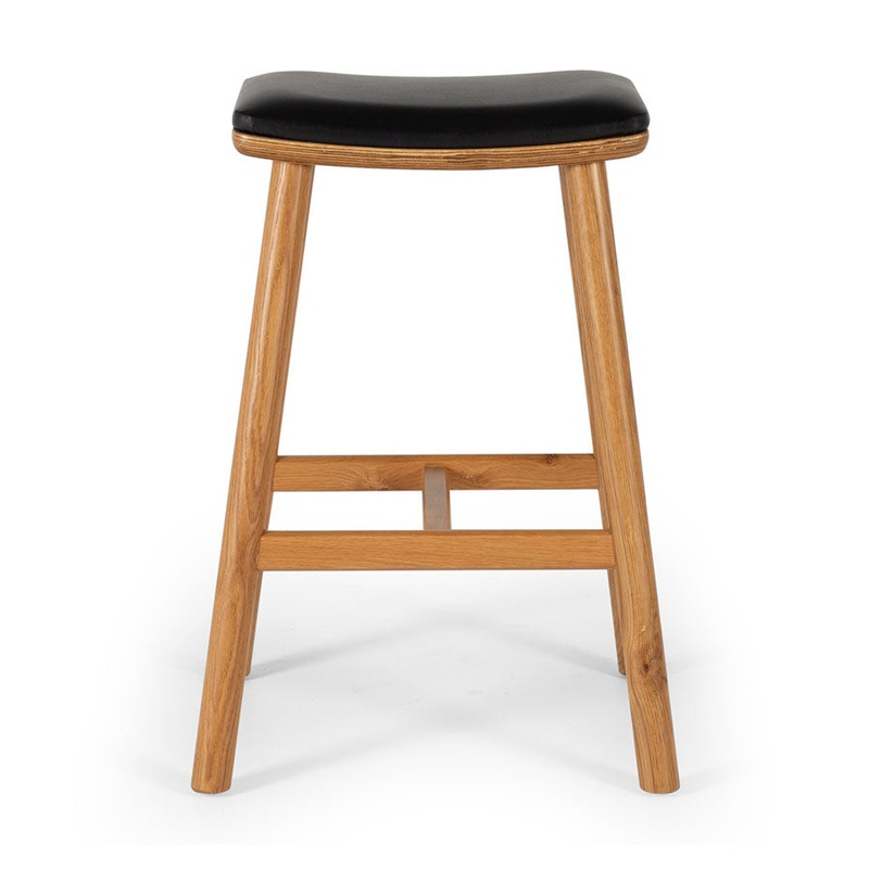Hue Oak Bar Stool