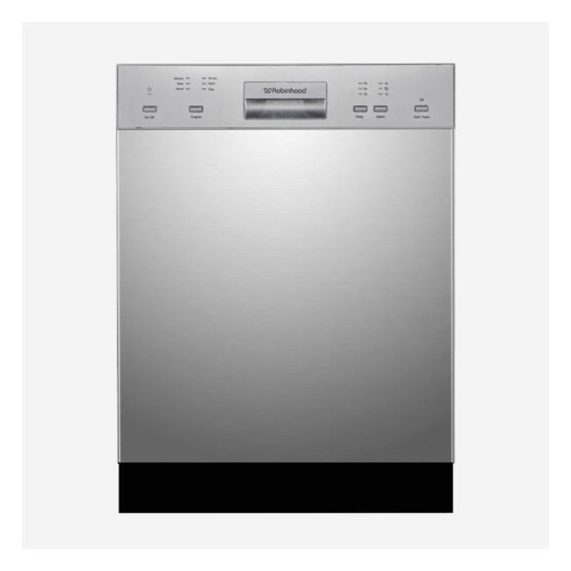 Robinhood 60cm Built Under Dishwasher Stainless DWG12P6FBU