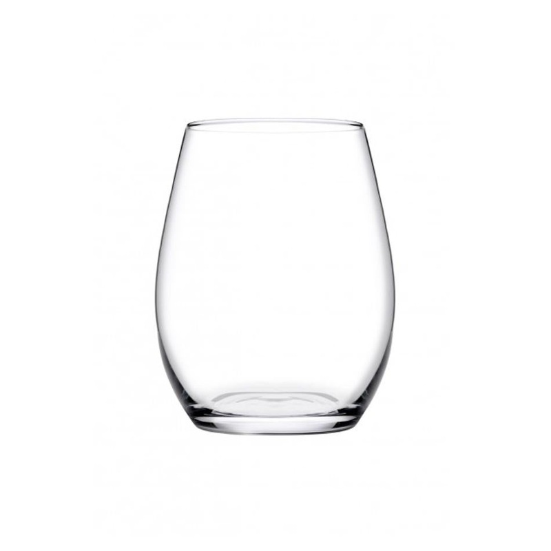 Pasabahce Amber Stemless Wine Glass 440ml Set 6 204699