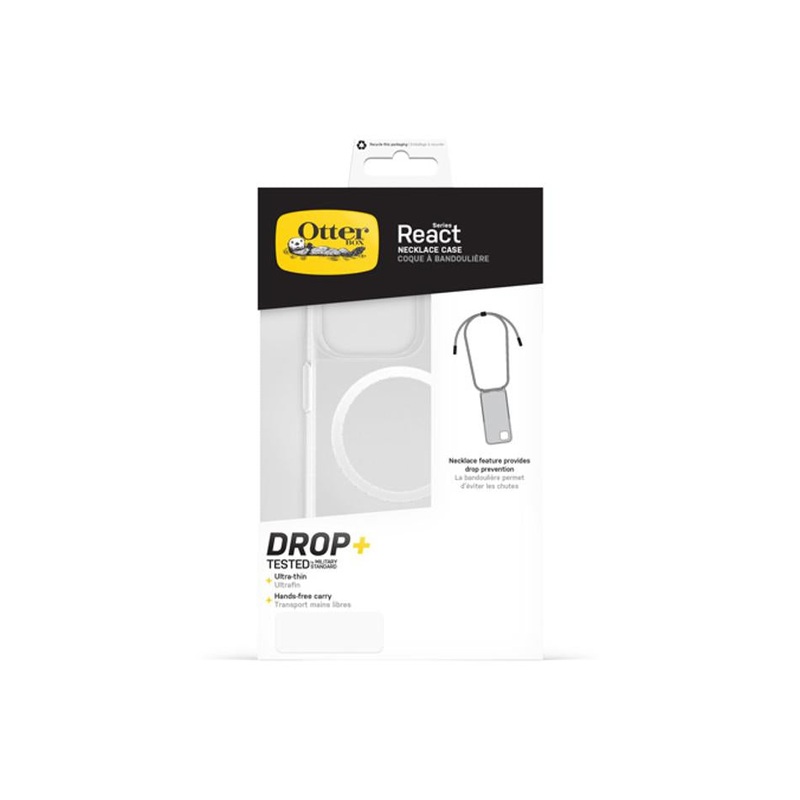 Cellnet React Necklace Iphone 15 Pro Clear 77-93573