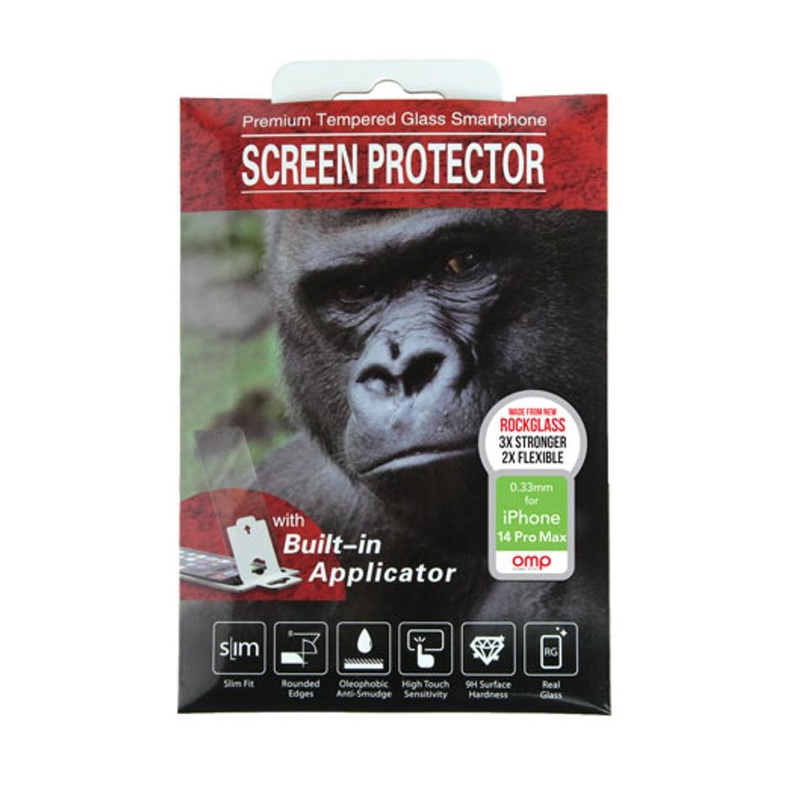 Omp Iphone14 Pro Max Premium Tempered Glass Screen Protector M9981
