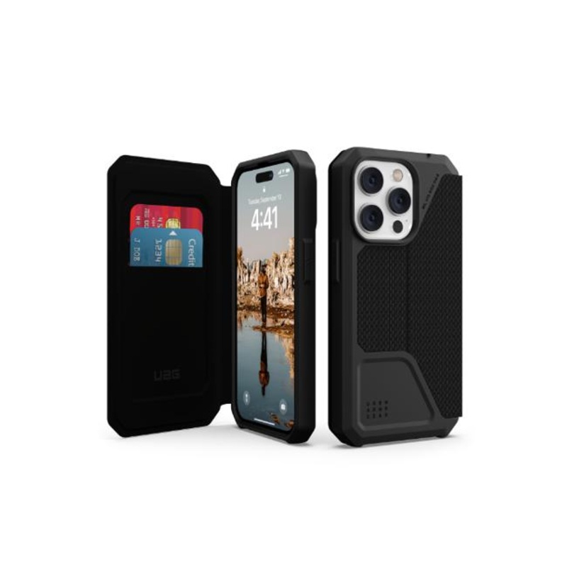 UAG Metropolis Kevlar iPhone 14 Pro Black