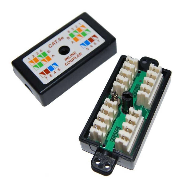 Dynamix Cat5E Inline Coupler, Punch Down A-PD-C5E