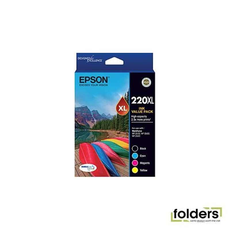 Epson 220 4 HY Ink Value Pack