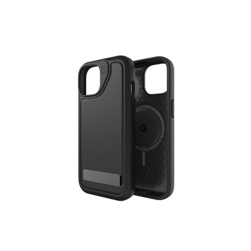 ZAGG Everest Snap W/ Kickstand Iphone 15/14/13 Black 702312724