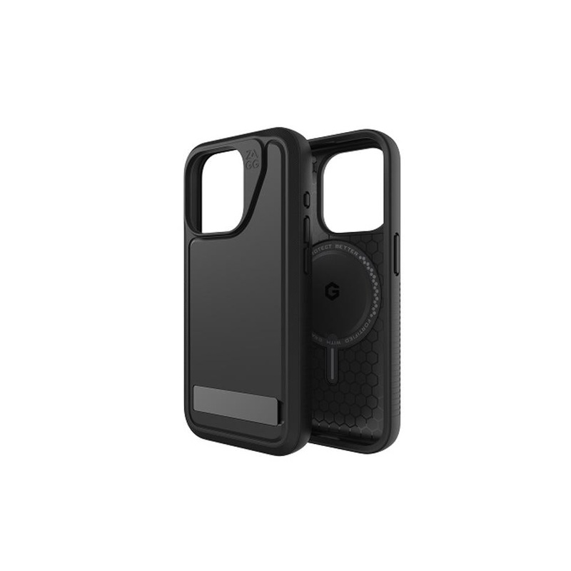 ZAGG Everest Snap W/ Kickstand Iphone 15 Pro Black 702312726