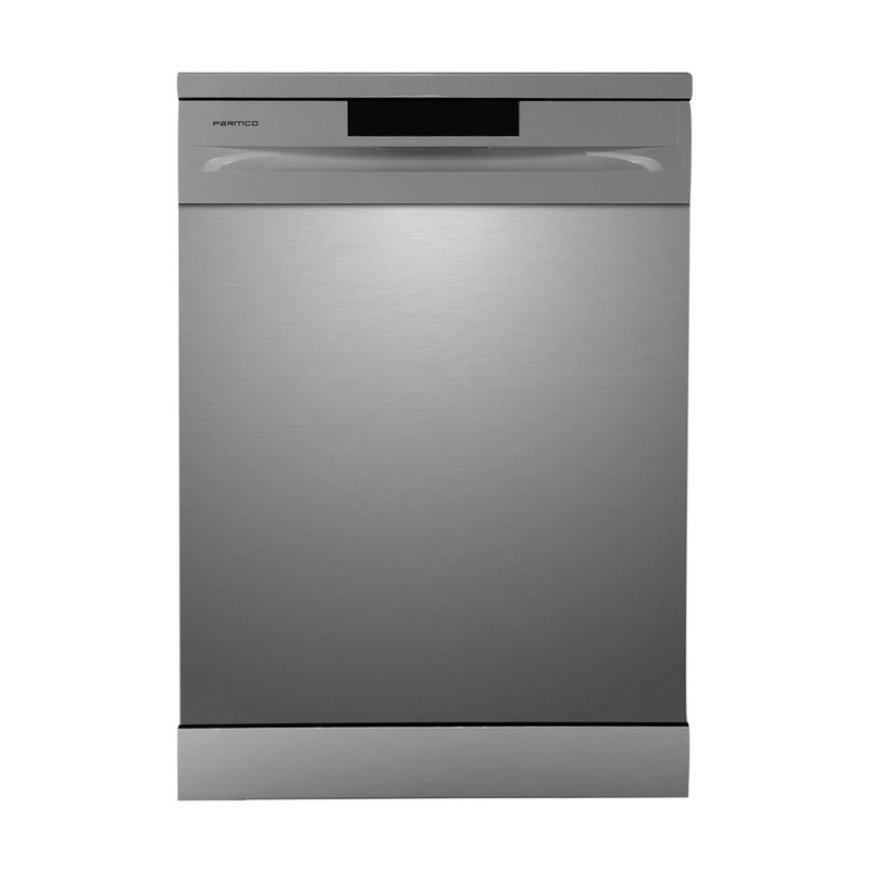 Parmco 600mm Freestanding Dishwasher, LED Display, Stainless Steel