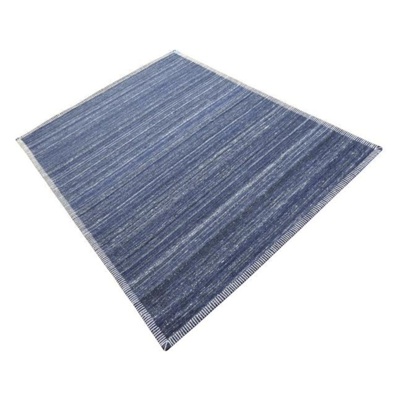 Rembrandt  Antis Hand Loom Rug - Indigo Blue VJ6002