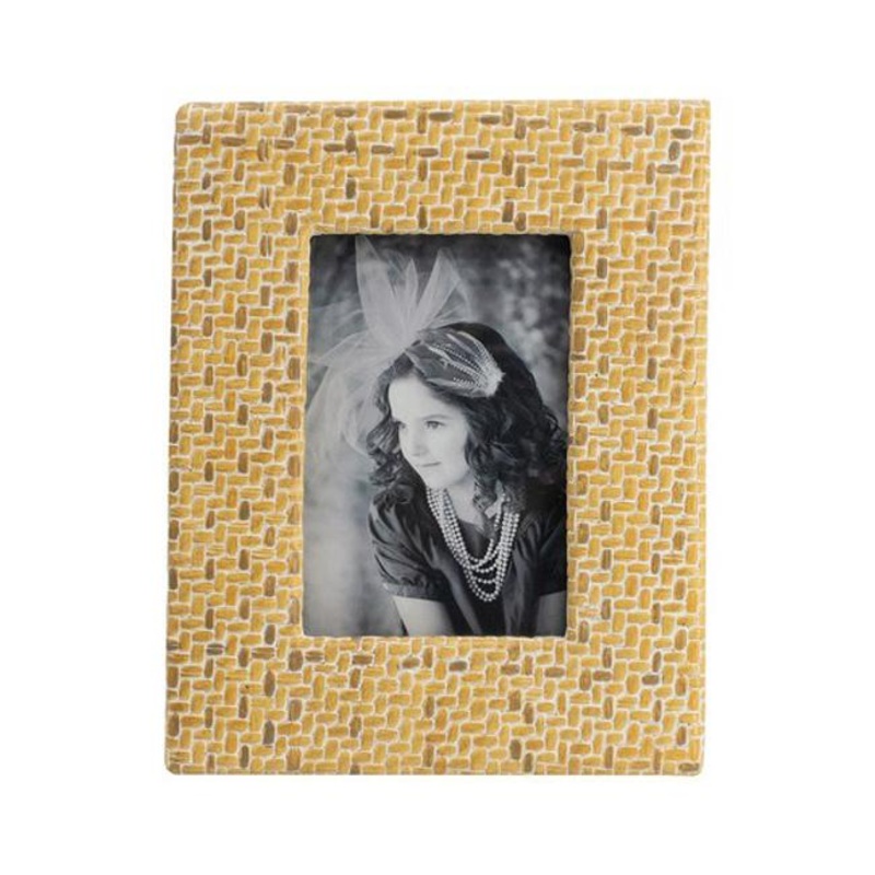 Rembrandt Stone Powder and Resin Rectangle Frame  SE2275