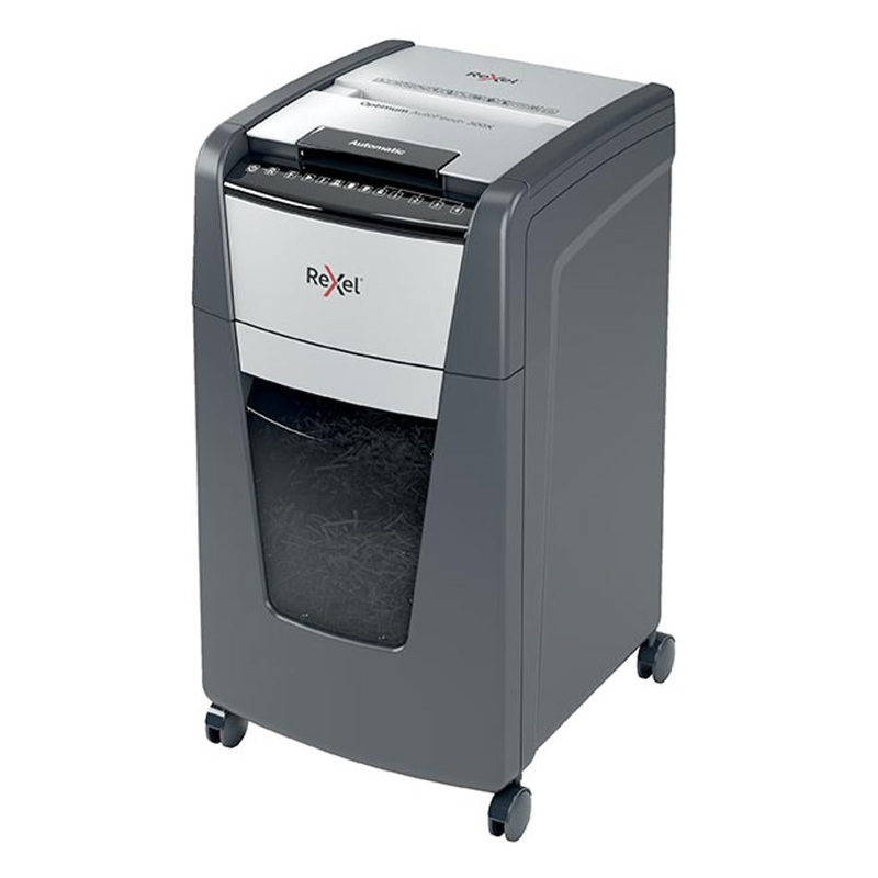 Rexel Optimum Autofeed Shredder 300X Cross Cut 2020300XAU