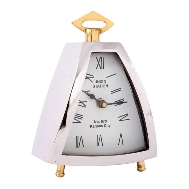 Rembrandt Aluminium Triangle Clock TK1198