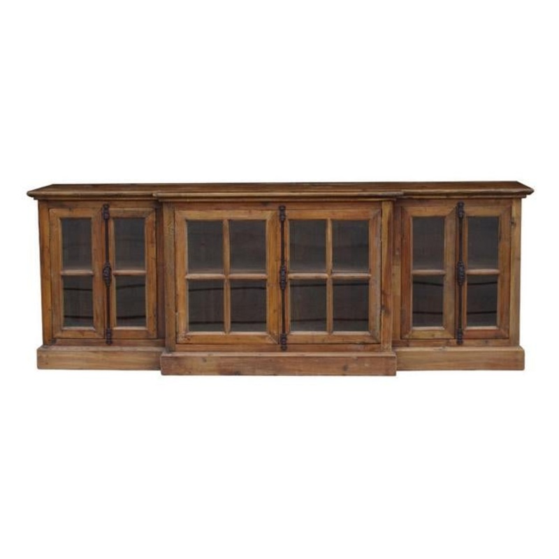 Rembrandt Antique Wood 6 Door Buffet CF8046
