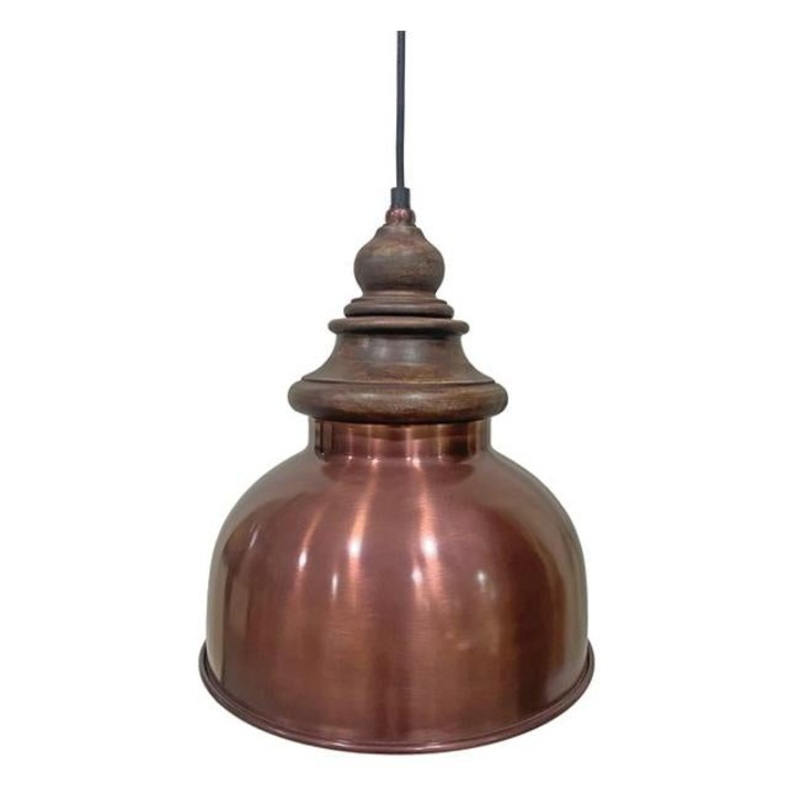 Rembrandt Antiqued Brass Pendant Light GA2043