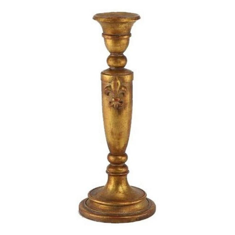 Rembrandt Antiqued Gold Candle Holder KI4132