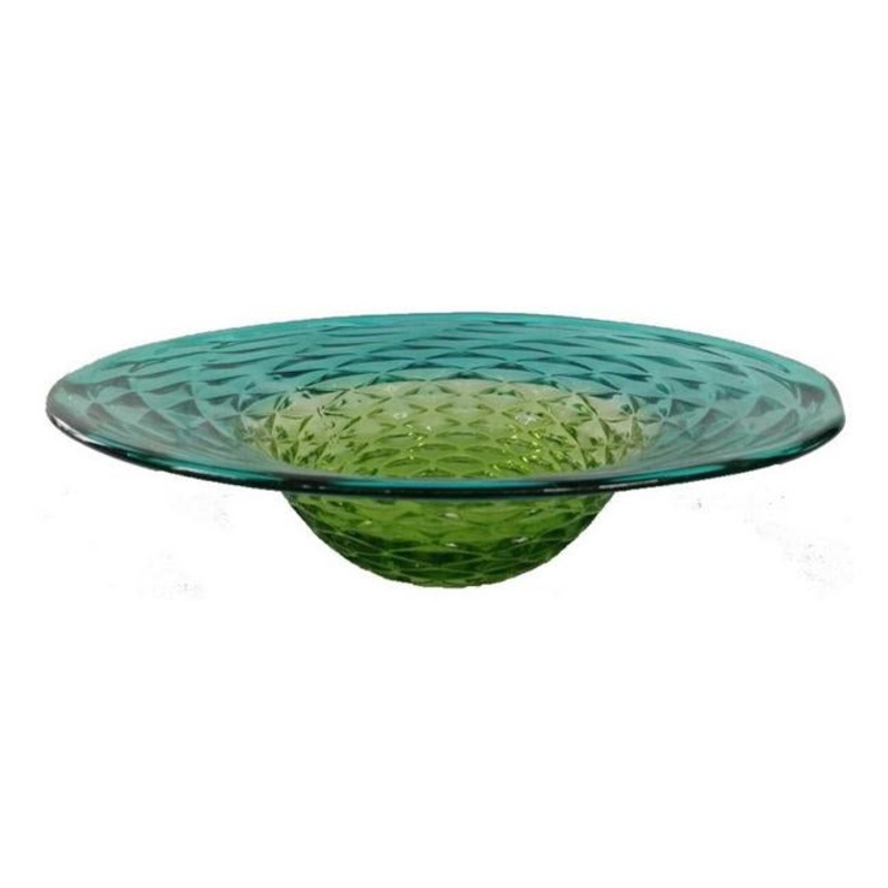 Rembrandt Blue Green Glass Platter NF7003
