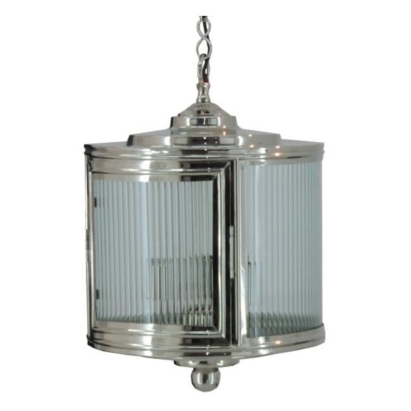 Rembrandt Glass Pendant - Nickel Plated CI5007