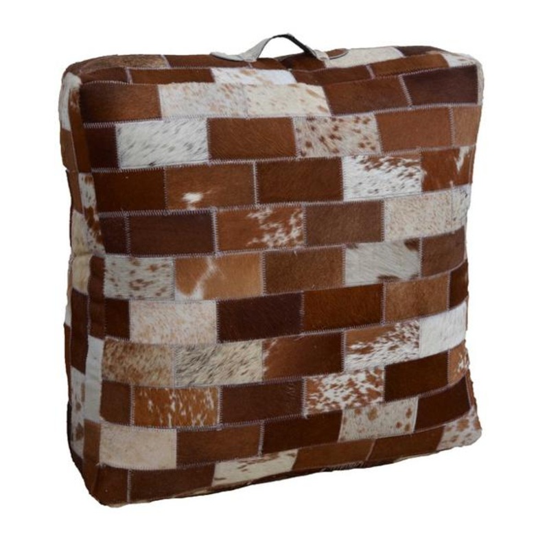Rembrandt Goat Hide Pouf Footstool KC1191