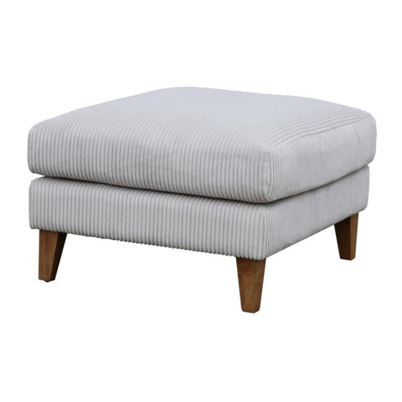 Rembrandt King Henry Corduroy Footstool PR2020