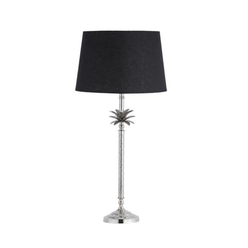 Rembrandt Nickel Table Lamp and Shade GA2011