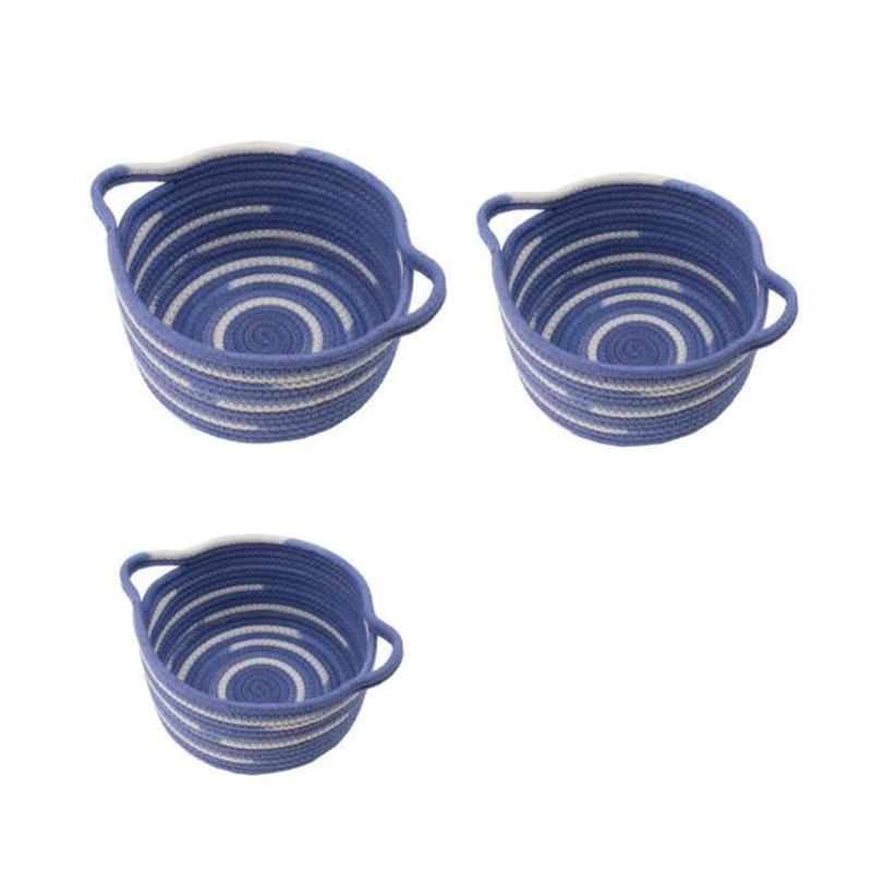 Rembrandt Rope Woven Round Baskets SE2428